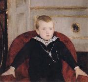 Fernand Khnopff Portrait of Henry de Woelmont oil
